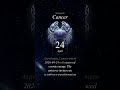 ♋️ Cancer Daily Horoscope — April 24, 2026 #Shorts