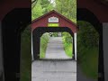 Historic VanSandt Covered Bridge in Solebury Township