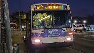 MTA NYCT: 2009-2010 Orion VII NG HEV #4380 & #4656 on the Q12 & Q13 @ Northern Blvd/ 189 St