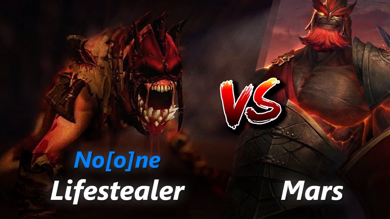 No[o]ne safelane Lifestealer vs Mars/Rubick | First 10 minutes