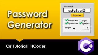 Password Generator using C# | HCoder screenshot 3