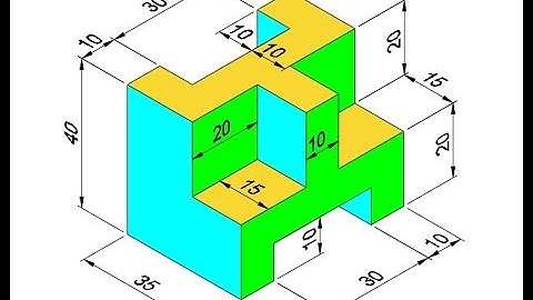 Iso-metric Drawing In AutoCAD for Beginners | Exercise 3 | Basics to Advance