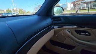 2002 BMW M5 in carbon black Metallic 6 speed manual caramel interior