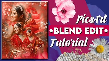 PicsArt blend edit Tutorial😍❤️ || Blend edit Tutorial for fanpage #shraddhascreation