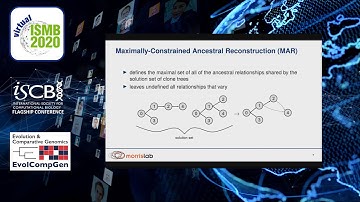 Reconstructing Tumor Evolutionary Histories and... - Linda K. Sundermann - EvolCompGen - ISMB 2020