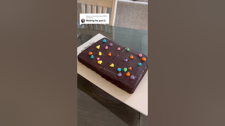 Cosmic brownie cake