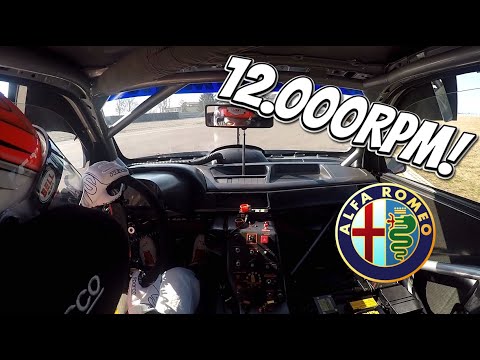 alfa-romeo-155-dtm-v6-ti-screaming-on-track!---12.000rpm-epic-engine-sound-onboard!