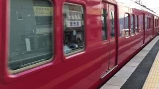 初めて6Rを撮影!だけど・・・名鉄6500系(6513F)&6800系(6821F) 急行 豊川稲荷行き 停車