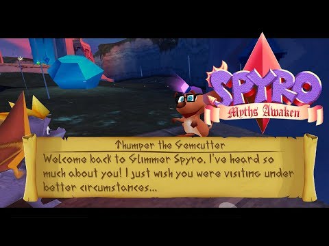 Video: Spyro: Myths Awaken Fan Game Vypadá Pěkně Létat