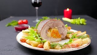 Как приготовить рулет из индейки - Рецепты от Со Вкусом Как приготовить рулет из индейки - Рецепты от Со Вкусом