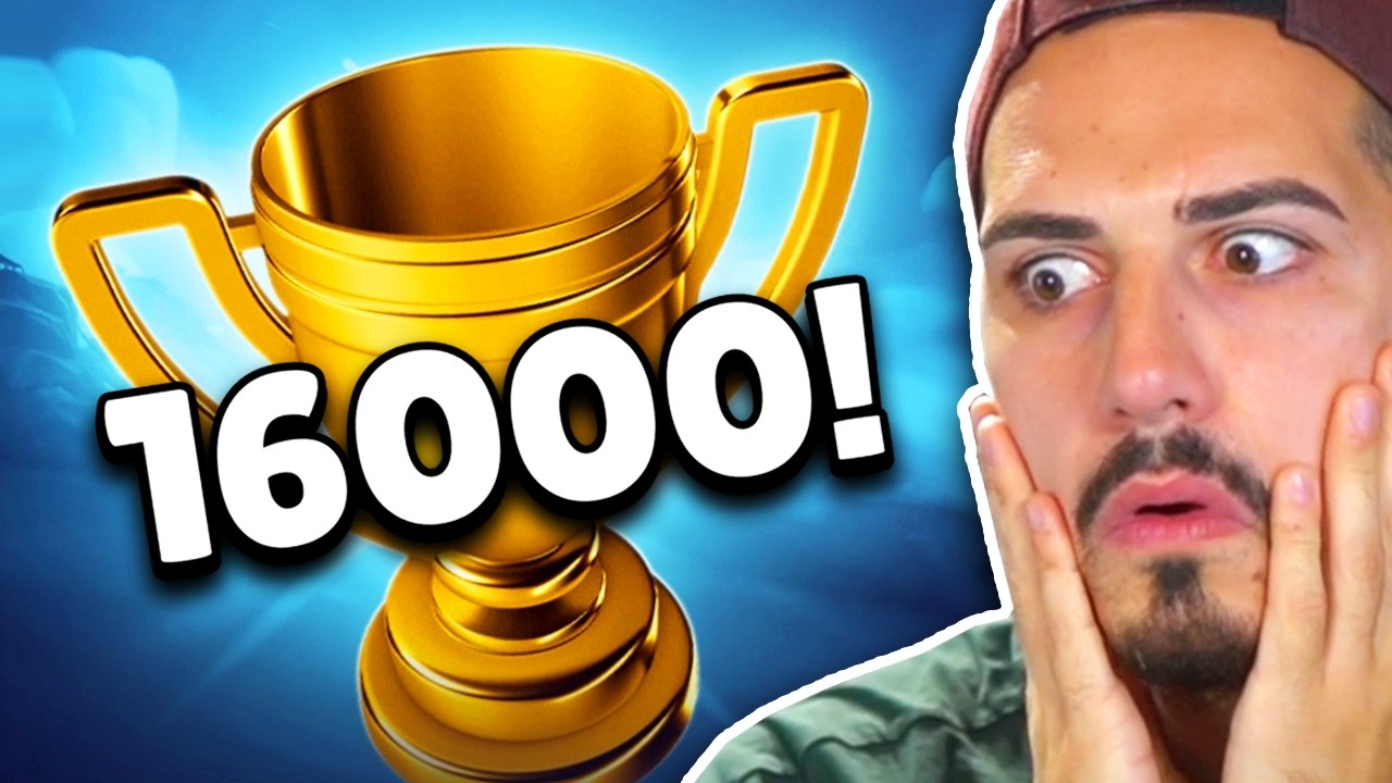 RECORD! PRIMA VOLTA a 16000 COPPE su CLASH ROYALE! 🏆