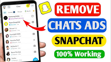 How To Remove Ads In Chats From Snapchat | How To Stop Ads In Snapchat Chats (100% Working)