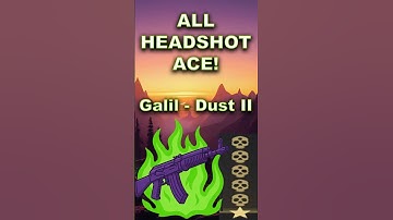 HEADSHOT ONLY - ACE!  #counterstrike