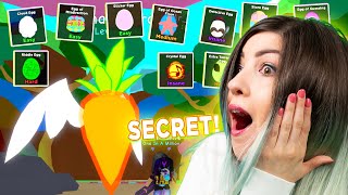 EGG HUNT and SECRET PET in ROBLOX Bubble Gum Simulator!