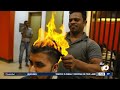 Le feu atil t utilis pour couper les cheveux 