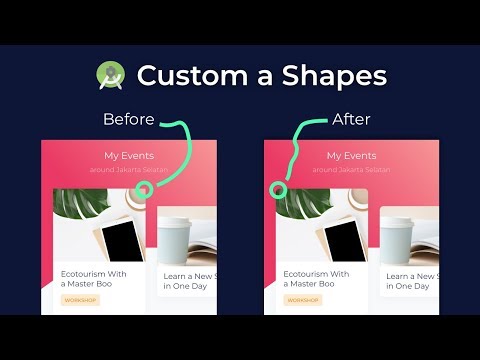 Make an Anything Shapes You Want — Android Studio Tutorial
