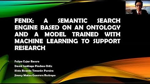 Fenix: A Semantic Search Engine Based on an Ontology and a Model Trained with Machine Learning