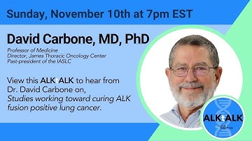 Dr. David Carbone joins ALKtALK 11/10/24