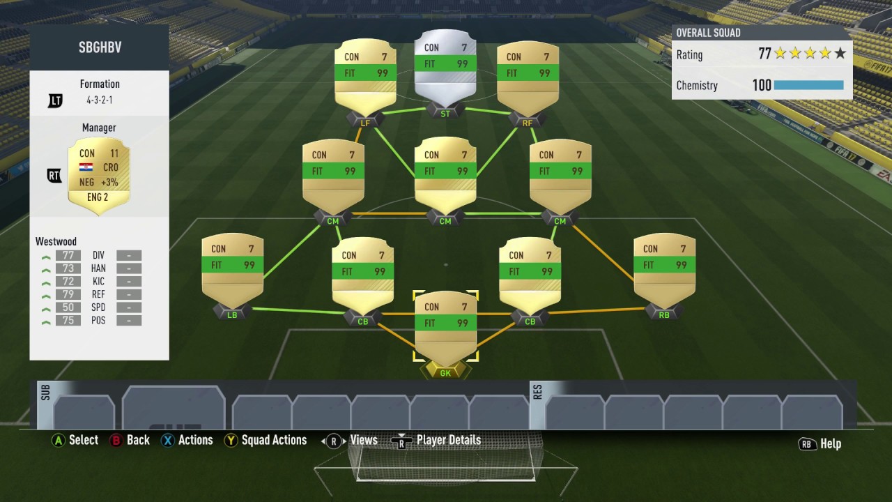 Squad builder