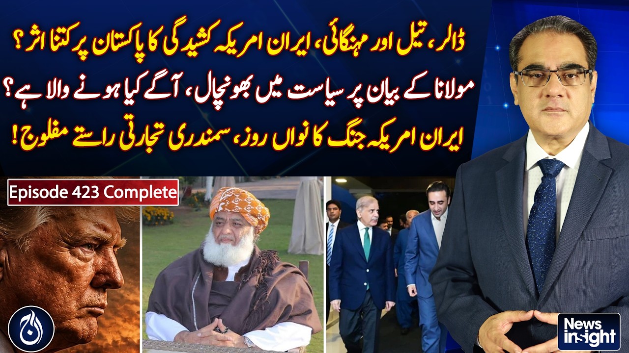 Dollar | Oil Prices | Maulana Statement Controversy | Iran US War Day 9 - Aaj News