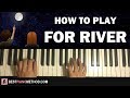 HOW TO PLAY -  To The Moon OST - For River [Johnny's Version] (Piano Tutorial)