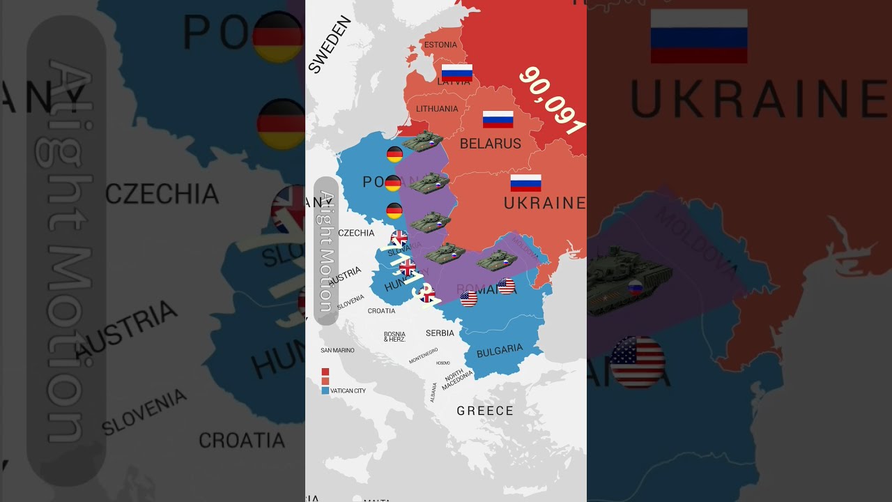 Russia Continues Its Invasion Of Ukraine Today Ukrainewar Geoportal Animation Ww3
