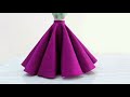 DUBLE KLOŞ ETEK | DOUBLE CIRCLE SKIRT - Umbrella skirt cutting | Falda doble circular larga