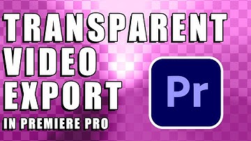 How to Export Transparent Video in Adobe Premiere | Minute Tip