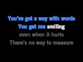 Shania Twain You've Got a Way Karaoke