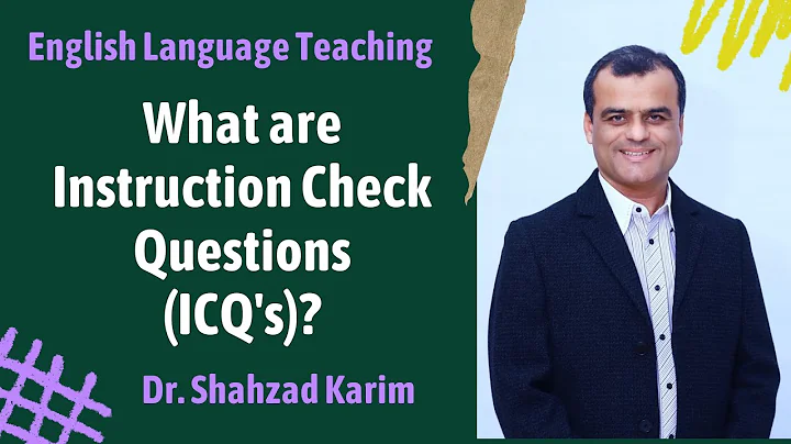 What are Instruction Check Questions (ICQ's)?