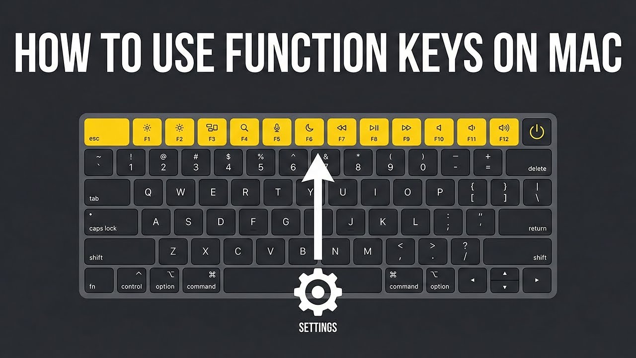 How to Use Function Keys on Mac - Media Keys vs Standard Function keys