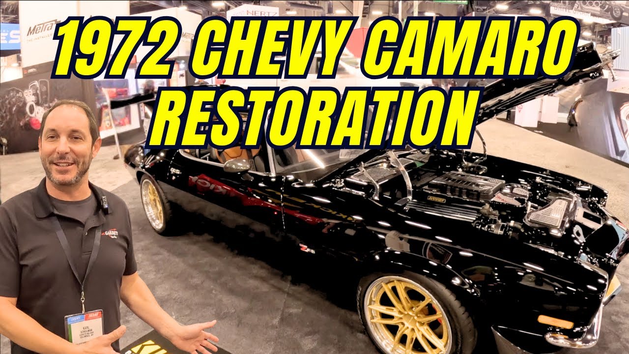 1972 CAMARO LT4 ENGINE SWAP SUPERCHARGED BY GARRETS ROD SHOP A RESTORED CLASSIC