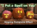 I Put a Spell on You - Singing Pumpkins Effect Animation