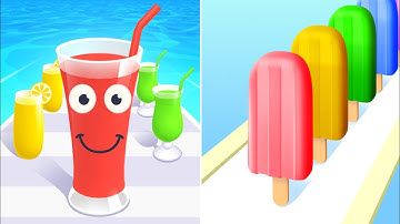 Juice Run Vs Popsicle Stack Walkthrough All New Max Update Gameplay Video Tiktok Gameplay SD2058