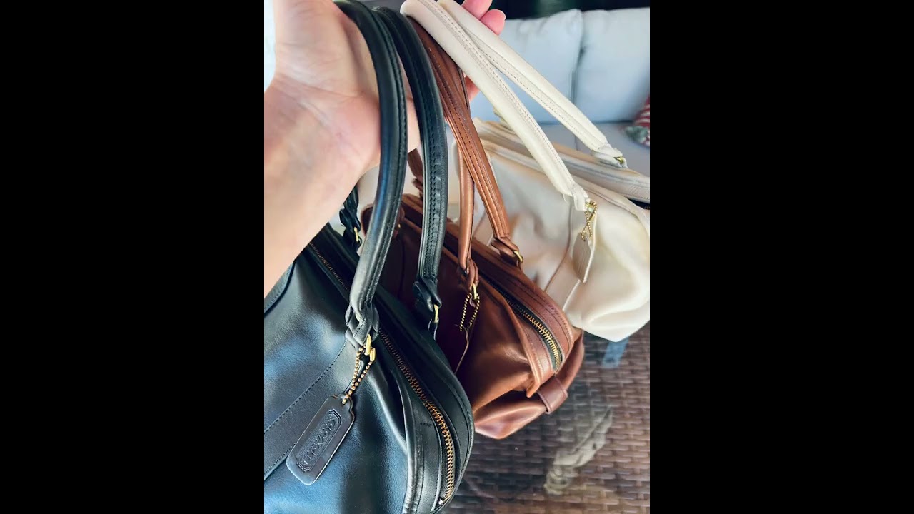 Vintage Coach Soft Satchel 