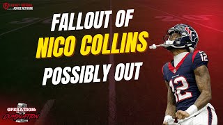 Nico Collins OUT What It Means for Week 8 Lineups