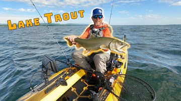 How to Jig Lake Trout in a Kayak - 2022