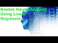 Machine Learning Boston house analysis complete with Github code link