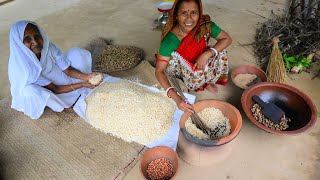 আমরা কিভাবে বাড়িতে মুড়ি ভেজে খাই | Muri Vaja | Homemade Puffed rice | Making Puffed Rice at home