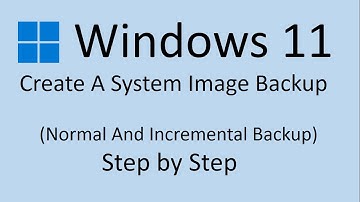 Create An System Image Using In-Build Feature In Windows 11 By Deepak Sood || Video-28 || Tech GURU