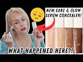 NEW LANCOME CARE + GLOW SERUM CONCEALER REVIEW + WEAR TEST | Steff&#39;s Beauty Stash