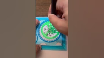 Simple Spirograph design Satisfying ASMR Video #shorts #ytshorts #spirograph #asmr #satisfying