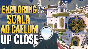 Kingdom Hearts 3 - Exploring Scala Ad Caelum Up Close - Hidden Details