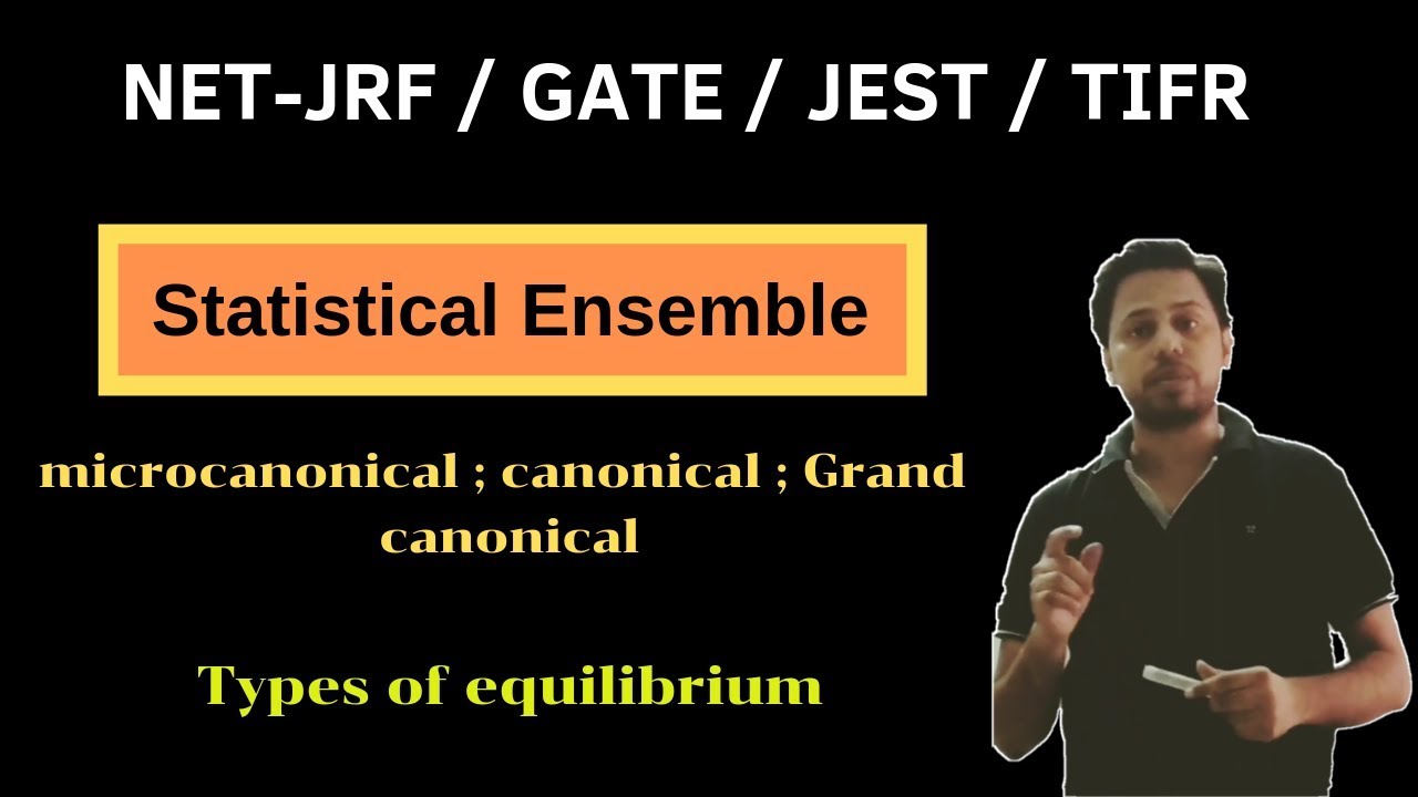 Ensemble | Types of ensemble | Types of equilibrium Hindi || POTENTIAL ...