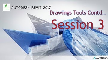 Revit Architecture - Session 3/ Drawing tools Tangent end arc , Fillet arc and Pick lines.#Revit