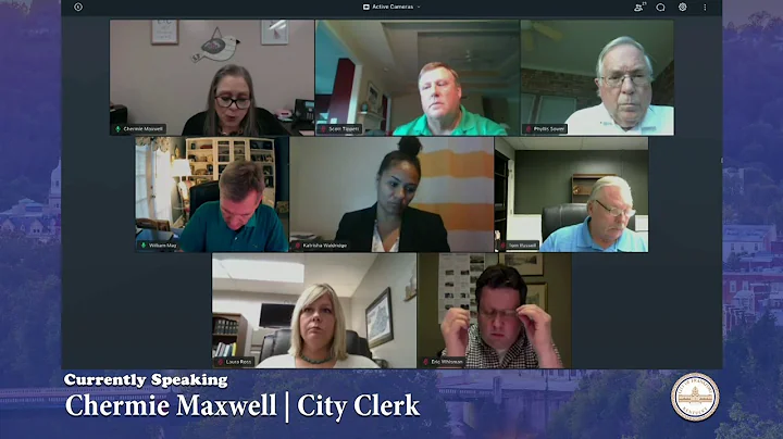 Frankfort City Commission Work Session | 11.9.2020