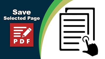 Hoe de geselecteerde pagina van een pdf-bestand in PDF-XChange Editor op te slaan