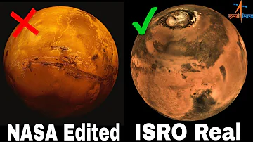 ISRO | MANGALYAAN FIRST ORBITER MISSION PICTURE OF MARS