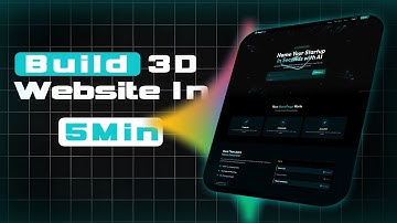 Build a 3D SaaS Website in 5 Minutes Using Only AI (Gemini + Spline + InfinityFree)