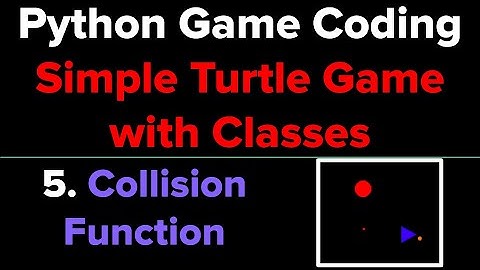 Simple Python Game Tutorial Using Classes (Part 5)